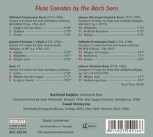Barthold Kuijken - Flötensonaten der Bach-Söhne, CD