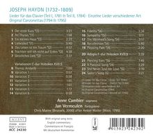 Joseph Haydn (1732-1809): Lieder, CD