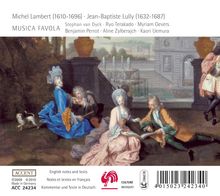 Michel Lambert (1610-1696): Airs de Cour, CD