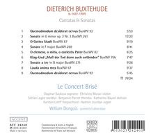 Dieterich Buxtehude (1637-1707): Kantaten &amp; Sonaten, CD