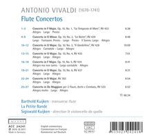 Antonio Vivaldi (1678-1741): Flötenkonzerte op.10 Nr.1-6, Super Audio CD