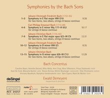 Sinfonien der Bach-Söhne, CD