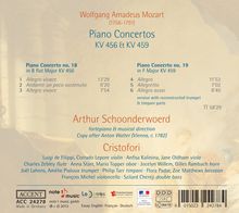 Wolfgang Amadeus Mozart (1756-1791): Klavierkonzerte Nr.18 &amp; 19, CD