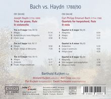 Barthold Kuijken - Bach vs. Haydn 1788/90, 2 CDs