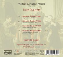 Wolfgang Amadeus Mozart (1756-1791): Flötenquartette Nr.1-4, CD