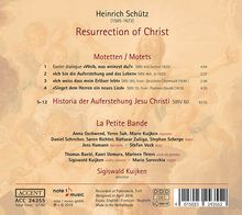 Heinrich Schütz (1585-1672): Historia der Auferstehung Christi SWV 50, CD