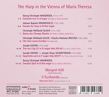 Margret Köll - The Harp in the Vienna of Maria Theresa, CD