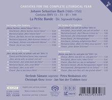 Johann Sebastian Bach (1685-1750): Kantaten BWV 13,73,81,144, Super Audio CD