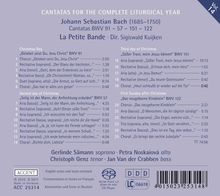 Johann Sebastian Bach (1685-1750): Kantaten BWV 57,91,122,151 (Weihnachtskantaten), Super Audio CD