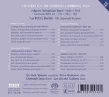 Johann Sebastian Bach (1685-1750): Kantaten BWV 34,129,173,184, Super Audio CD