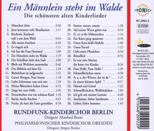 Ein Männlein steht im Walde/Die schönsten alten Kinderlieder, CD