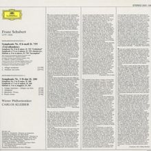 Franz Schubert (1797-1828): Symphonien Nr.3 &amp; 8 (180g), LP
