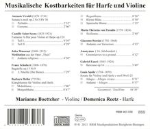 Musikalische Kostbarkeiten für Harfe &amp; Violine, CD