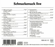 Schnuckenack Reinhardt (1921-2006): Schnuckenack Live, CD