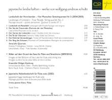 Wolfgang-Andreas Schultz (geb. 1948): Kammermusik "Japanische Landschaften", CD