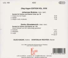 Oleg Kagan &amp; Svjatoslav Richter, CD