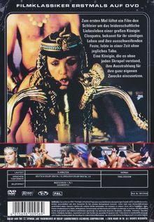 Die Orgien der Cleopatra, DVD