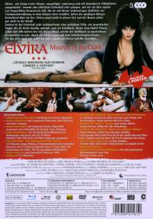 Elvira - Herrscherin der Dunkelheit (Blu-ray &amp; DVD in Metallbox), 2 Blu-ray Discs und 1 DVD