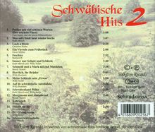 Schwäbische Hits 2, CD