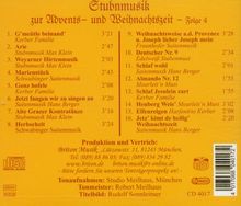 Stubenmusik zur Advents-/Weihnacht.., CD