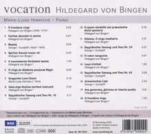 Marie-Luise Hinrichs - Vocation (nach Hildegard von Bingen), CD