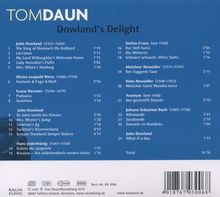 Tom Daun - Dowland's Delight, CD