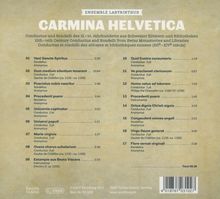 Carmina Helvetica, CD