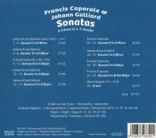 Francis Caporale (1700-1746): Sonaten für Cello &amp; Bc d-moll, G-Dur, A-Dur, B-Dur, CD