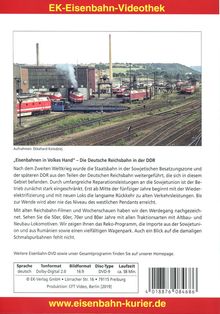 »Eisenbahnen in Volkes Hand« - Die Deutsche Reichsbahn in der DDR, DVD
