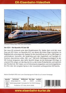 Der ICE 4 - Die Baureihe 412 der DB, DVD