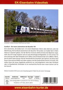 EuroDual - Die neuen Lokomotiven der Bauhreihe 159, DVD