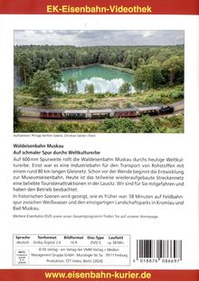 Waldeisenbahn Muskau - Auf schmaler Spur durchs Weltkulturerbe, DVD