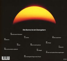 Jupiter Jones: Die Sonne ist ein Zwergstern, CD