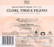 Georg Friedrich Händel (1685-1759): Clori,Tirsi e Fileno-Kantate, Super Audio CD