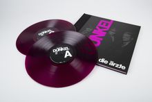 Die Ärzte: DUNKEL (Limitiertes Doppelvinyl im Schuber mit Girlande) (Halbtransparentes, lila-pinkes Vinyl), 2 LPs