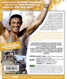 Die legendäre Action-Komödie mit Jean-Paul Belmondo zum ersten Mal auf Blu-ray! Inklusive der ungekürzten Langfassung.