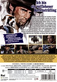 Ich bin ein entflohener Kettensträfling. Sonderausstattung: neu abgetastet in 4K. Illustration eines entschlossenen Mannes.