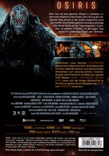 Titel: OSIRIS. Beschreibung: Eine Elite-Einheit kämpft in Alien-Raumschiff ums Überleben. Mit Linda Hamilton in SciFi-Action.