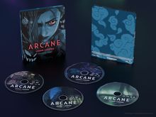 Arcane - League of Legends Staffel 1 (Ultra HD Blu-ray im Steelbook), 3 Ultra HD Blu-rays