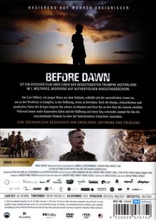 Before Dawn, DVD