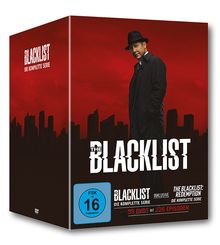 The Blacklist (Komplette Serie), 59 DVDs