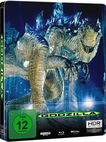 Godzilla (1998) (Ultra HD Blu-ray &amp; Blu-ray im Steelbook), 1 Ultra HD Blu-ray und 1 Blu-ray Disc