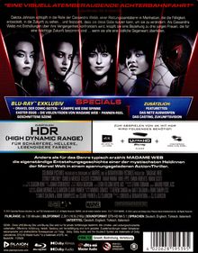 Madame Web (Ultra HD Blu-ray &amp; Blu-ray im Steelbook), 1 Ultra HD Blu-ray und 1 Blu-ray Disc
