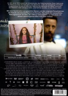 Am 29. Januar 2024 erreicht die Mitarbeitenden des Palästinensischen Roten Halbmonds ein Notruf aus Gaza. Unten Bild eines Mädchens.