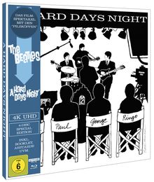 A Hard Day's Night (Special Edition) (Ultra HD Blu-ray, Blu-ray &amp; DVD), 1 Ultra HD Blu-ray, 1 Blu-ray Disc und 2 DVDs