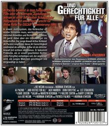 Und Gerechtigkeit für alle (Blu-ray), Blu-ray Disc