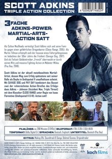 Scott Adkins Triple Action Collection, 3 DVDs