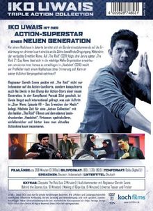 Iko Uwais Triple Action Collection, 3 DVDs