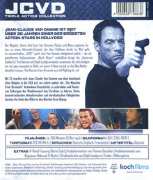 Jean-Claude van Damme Triple Action Collection (Blu-ray), 3 Blu-ray Discs