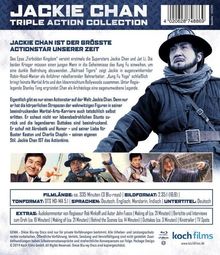 Jackie Chan Triple Action Collection (Blu-ray), 3 Blu-ray Discs